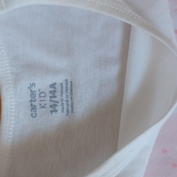 Carter's Kid cotton rabbit 🐇 dress size 10-12 - Picture 5 of 6